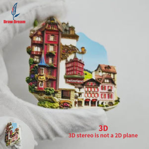 1Pc Swiss Fridge Magnet World Travel Souvenir Collectible Suitable for Home and Office Decoration Personalized Exclusive Travel Souvenir Magnetic Fridge Magnet Home Decoration Kitchen Room Office Cabinet Crafts Gift Holiday Souvenir Exquisite...