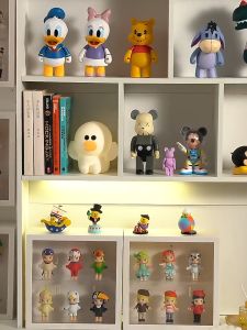 Wall Mounted Showcase Clear Acrylic Blind Box Figures Display Case
