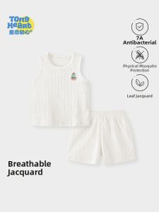 TONGLIANCHUXIN | Cotton Infant Sleeveless Top and Shorts Set