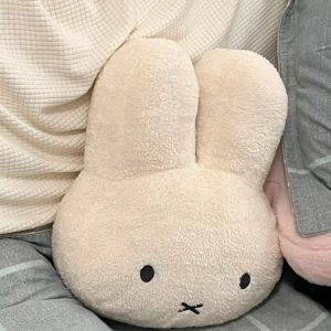 JIFANPAUL | Rabbit Shaped Plush Toy Pillow Cushion Doll Lumbar Support