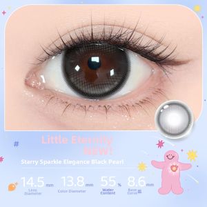 Enlarged Diameter Daily Disposable Colored Contact Lenses