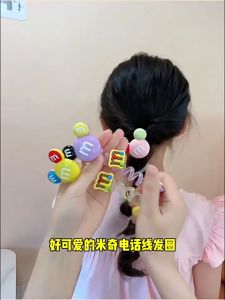 Ikat Rambut Anak Karakter Mickey Candy Lucu Ikat Rambut Lucu Karakter Kartun