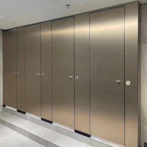 Moisture Resistant Toilet Partition PVC Stainless Steel Aluminum Honeycomb Board