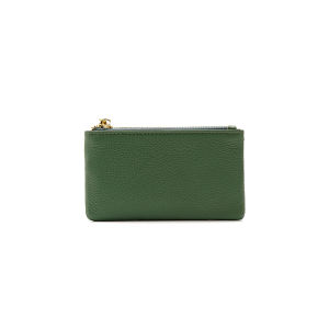 New 2025 Genuine Leather Mini Wallet Soft Cowhide Key Holder Womens Card Bag Coin Storage Bag Compact Car Key Bag