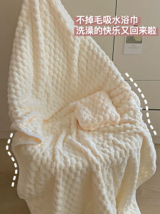 ผ้าขนหนูอาบน้ำหนาสำหรับผู้หญิง ผ้าคลุมตัว ผ้าขนหนูแห้งเร็ว ผ้าขนหนูขนาดใหญ่ ผ้าขนหนูสำหรับใช้ในบ้าน ผ้าขนหนูสำหรับใช้ในหอพักนักเรียน