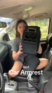 Car Armrest StorageSummer SaleMallBox I Multi-Function Organizer for Car Console |Extra Storage + Cup Holders + Phone Slot IUniversal Fit Easy Install!
