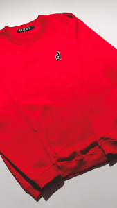 DGRAVE SAINTS OG LOGO CREWNECK RED