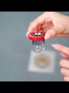 Odor Proof Floor Drain Valve-Sewer Core Backflow Preventer Shower Floor Drain Plug for Kitchen Bathroom Household Toilet Sewer