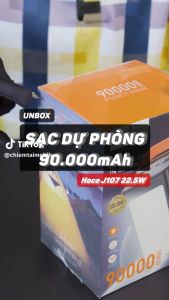 Siêu sạc dự phòng HOCO 90000mAh 333WH siêu nhẹ cho chuyến đi chơi tuyệt vời