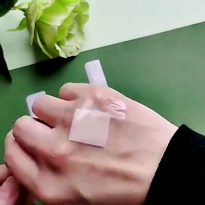 25pcs/50pcs Band Aids Square Hypoallergenic Bandage Adhesive Non-woven Waterproof Breathable Ultra-Thin Wound Dressing