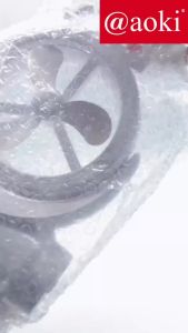 AOKI Kipas Angin Meja Charger USB-C: Kipas Angin Multifungsi 6.5 Inches Tahan Hingga 8 Jam