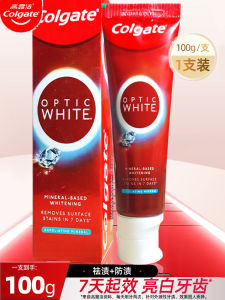 Colgate Optic White กันสีฟัน ขจัดคราบสีฟัน กลิ่นหอมสดชื่น ฟันขาวใส เหมาะสำหรับทุกเพศทุกวัย