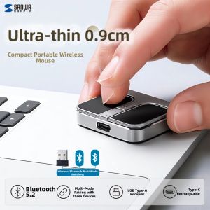 Sanwa Supply | Bluetooth Dual-Mode Portable Slim Silent Wireless Mouse
