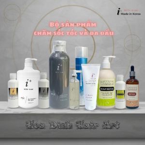 gội xả kiềm dầumọc tócngăn rụng gàunấmngứa Bộ 3 sản phẩm gộitonic Michi xả dưỡng da đầu