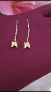 Perhiasan Anting Titanium Anak perempuan anti karat anti luntur lapis emas 24k cantik terlaris