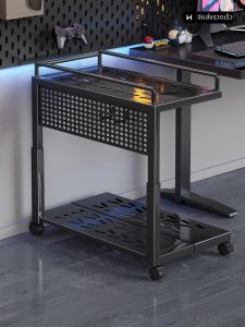 evesigar | Esports Room Computer Case Organizer with Ventilated Shelf