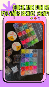Polymer Flat DIY Bracelet Beads Kit - 48 Color Combo Set W Accessories - 9600 Beads w Acrylic Letter Beads Crytsal String Bracelet Charms