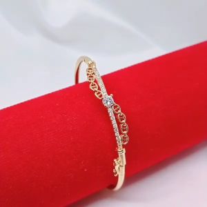 Gelang Tangan Bangle Wanita Aksesoris Fashion Awet Tahan Lama Anti Karat Cocok Untuk Harian G4-4D