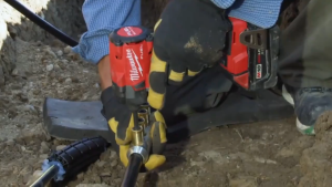 Milwaukee M18 FIW2F12 M18 การใช้ 339NM 1/2 "Compact Impact ประแจแหวนแรงเสียดทาน 18V เครื่องมือ M18FIW2F12 เครื่องเจาะสว่านไฟฟ้า