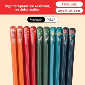 Supor | Anti-Slip Heat-Resistant Stainless Steel Chopsticks for Home Use