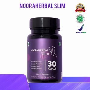 Terlaris 2 Botol Pelangsing Ampuh Noora Herbal Slim Original Aurelle Solusi badan ideal