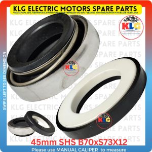 Mechanical seal 45mm SHS B70XS73X12 | Shaft seal for water pump