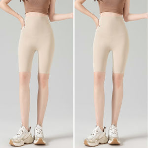 Anti-see Through Tight Plus Size Thin Ice Silk Yoga/Sports/Riding Leggings