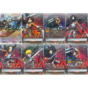 Bandai | DIY UNION ARENA  Collection Cards Attack on Titan Eren Jaeger UA23BT JPN  High Quality Self Made Game Anime Cards Gift Toy