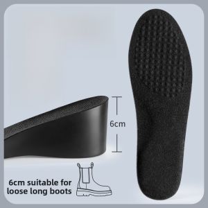 XIANZHAO | Womens Comfortable Insole Shoe Inserts 4cm Heightening Invisible Design Non-Sink Under Footwear Perfect for Small Stature