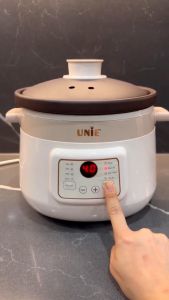 Nồi Kho Hầm Đa Năng 3L Unie USC308 Lòng Gốm Tử Sa Cao Cấp 8 Chức Năng Bảo Hành 12 Tháng Hàng Chính Hãng
