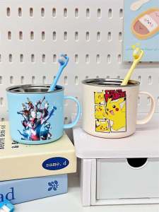 Childrens Toothbrush Holder Cup Storage Rack Bathroom Baby Toilet Cartoon Style Dental Care Organizer Horizontal Placement