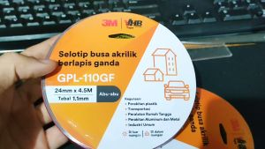 Double Tape Dobel Tip 3M VHB 24mm x 45m DOUBLE FOAM TAPE