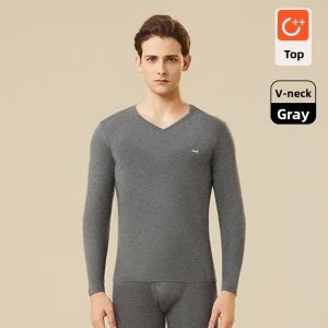 MiiOW | Men Warm Thermal Underwear Set Lightweight Round Collar