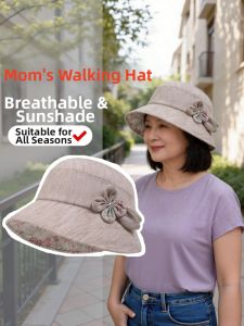 JYHOME | Breathable Light Mom Grandmother Spring Summer Fisherman Hat