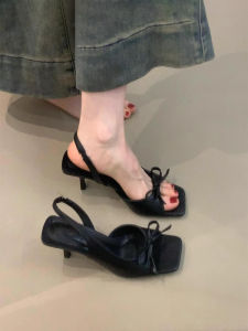 MIFULIAN | Ankle Strap High Heels Open Toe Sandals New Summer