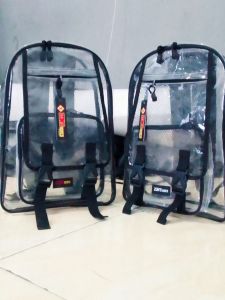 ZNS Tas ransel anak teransparan VPC SD SMP SMA dan kuliah dan cocok buat sehari2