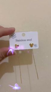 Anting Titanium Anak Anti Karat Perhiasan Anak