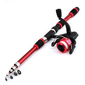 Ultra short rod wheel set 1.8m childrens fishing rod and gear set