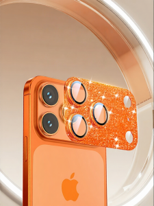 MEIGOUMEIGOU | Glitter Corning Glass Anti-Fall Camera Lens Protector