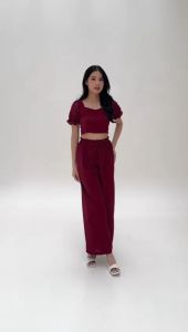 Ami Collection - Atasan Tanktop Krinkle Tali Adjust / Atasan Wanita Kekinian / Blus