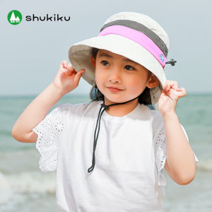 Special Offer Big Sale Shukiku Childrens Sun Hat Summer Big Brim UV Protection Girl Baby Fisherman Sun Hat
