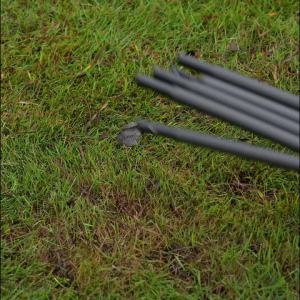 [HODRGEAR] Loop Tie 2-Pack Ultralight Elastic Gear Ties 10g Set Nifco Hardware Reusable for Tent Poles Tarp Poles Slim Camp Hike