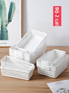 maitian | Giỏ Đựng Hình Chữ Nhật Dài Trắng