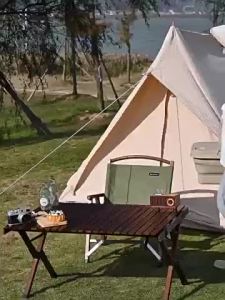 Picnic basket large capacity portable wind storage basket outdoor picnic fruit basket foldable storage basket