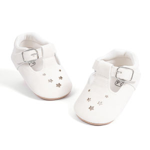 Princess Shoes with Star Buckle Low Cut Step Boots for Toddlers Spring Season Non-Slip Inner Lined Ideal for Girls And Boys