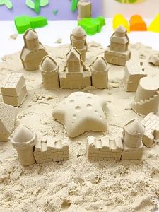 ทรายสร้างปราสาทน้ำแข็งสำหรับเด็ก สร้างสรรค์ผู้ชายและหญิง สร้างสรรค์คุณภาพ ของเล่นเสริมพัฒนาการ สำหรับสะสม