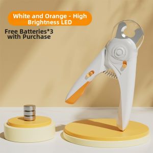 Pet Nail Clipper With Light Guide