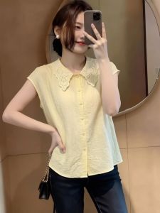 AIYITI | Fly Sleeves Blouse Womens Loose Fit