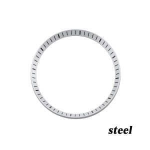 Watch Inner Shadow Ring 31.3mm for Seiko SKX007/009 Stainless Steel Watch Chapter Scale Ring Replace for NH35/36/4R/6R Movement