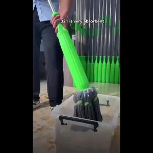 Multi-Function Microfiber/Wet & Dry Floor Mop with Squeezer/Hanging Storage Easy Clean Mop Home Tool